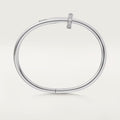Designer crystal bracelet in white gold, waterproof and durable