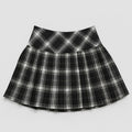 Y2K preppy soft girl skirt set for fall fashion