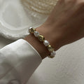 Handmade boho bracelet with a vintage-inspired feel