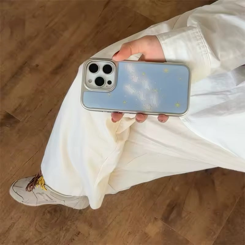 The iPhone case alongside matching soft girl accessories