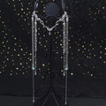 Ethereal fairycore bridal headpiece for brides and queens