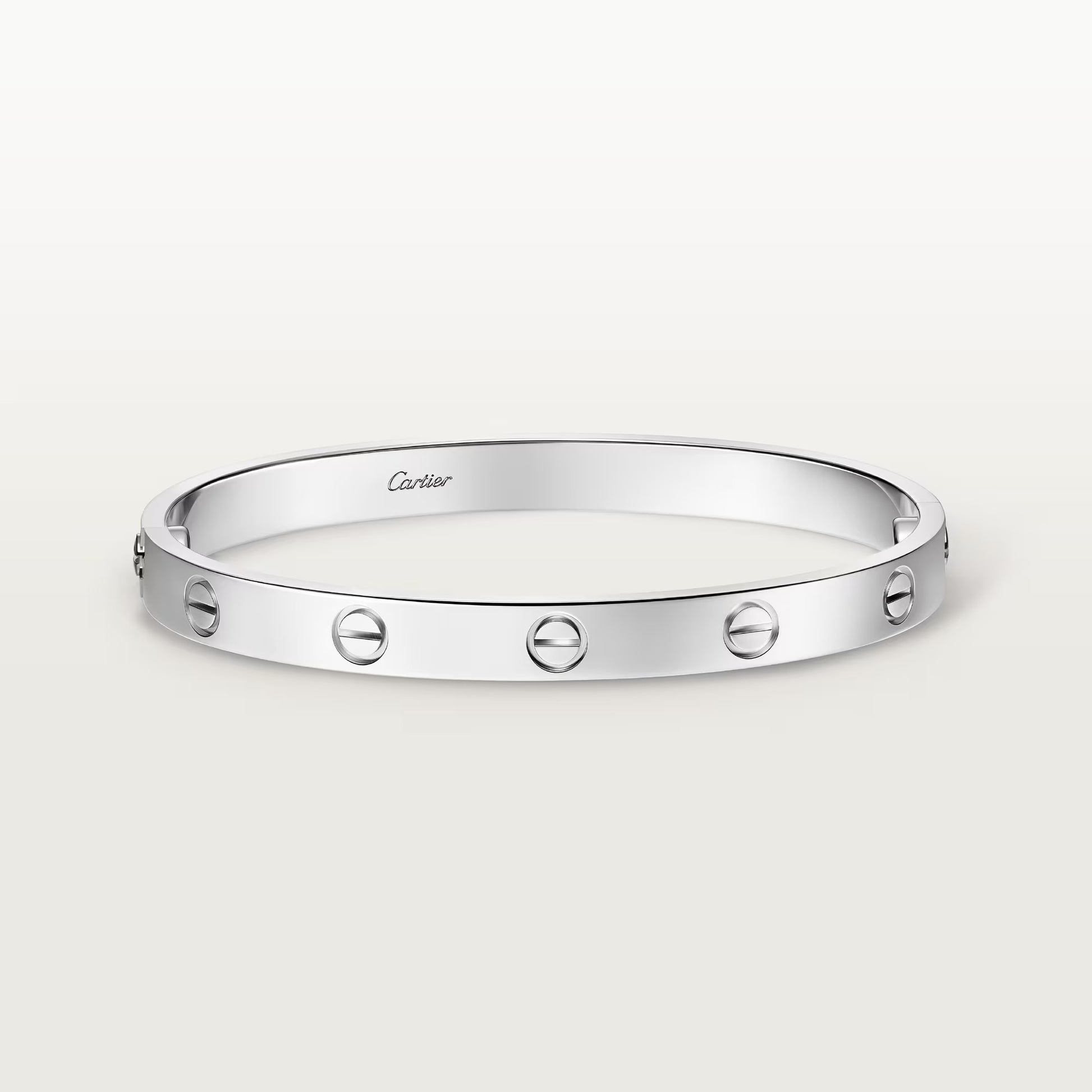 18K plated love bracelet for wife, perfect for daily elegance