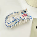 Cute and creative cat hairpin with a strong grip