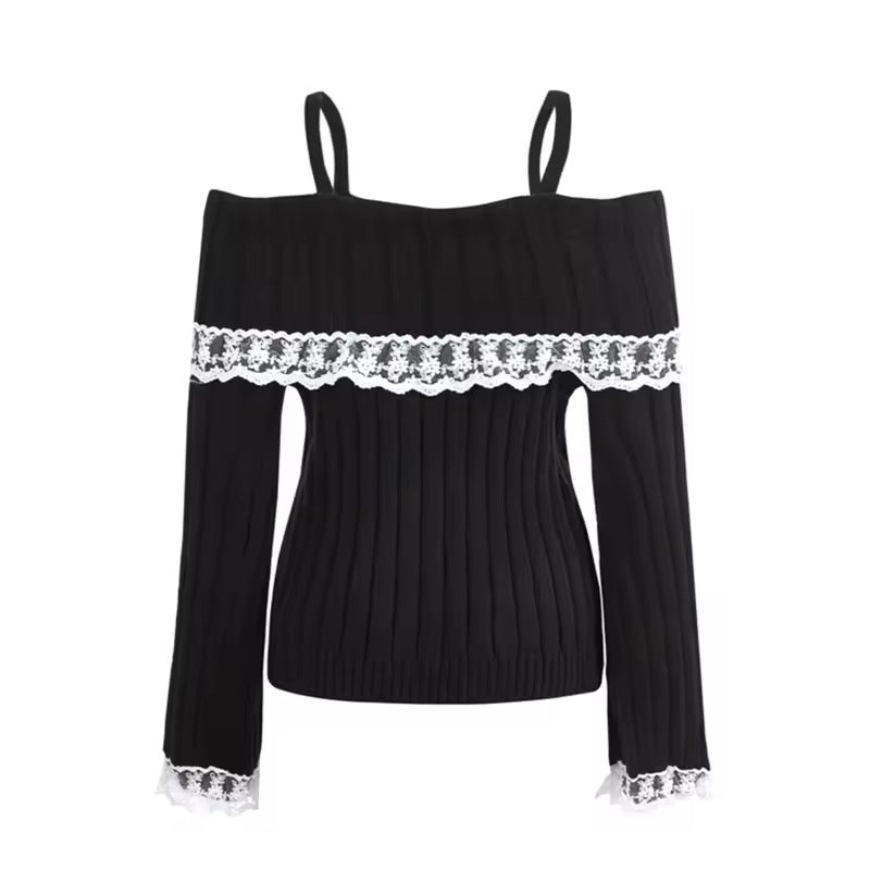 Soft girl Y2K long sleeve pink knitwear