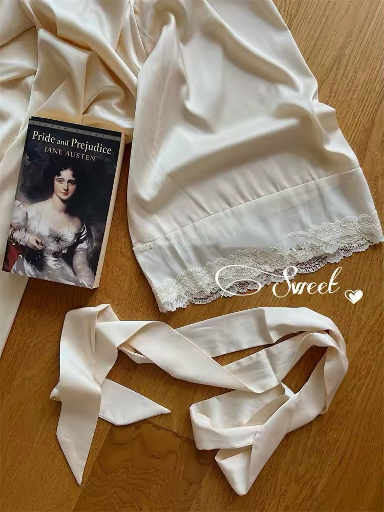 Princess nightgown and robe combo feminine touch