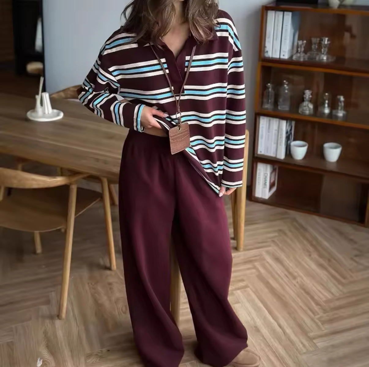 Women’s vintage polo for casual spring outfit