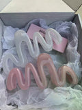 Nonslip plastic crab claw barrette for stylish hairdos