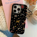 Luxury galaxy animal phone case for iPhone 16 Pro Max