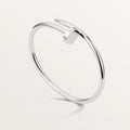 Designer luxury nail bracelet, crystal-embedded, elegant and strong