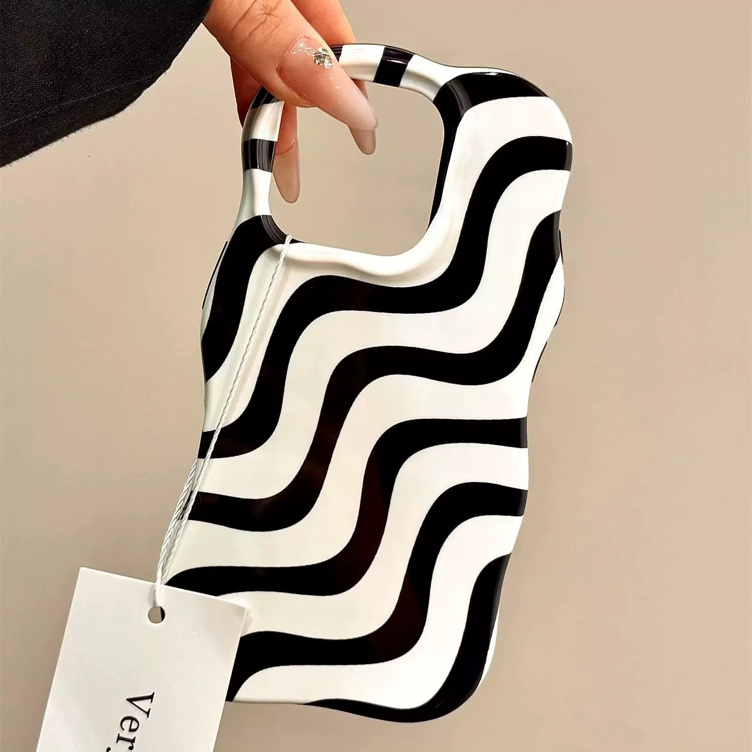 Image of the iPhone case packaged, ready for gifting.