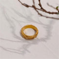 Minimalist celestial ring for women