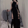 Dark alternative fashion outfit for women