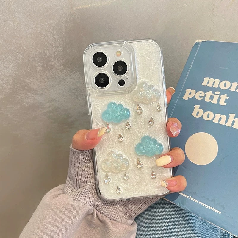 Shockproof Cloud iPhone Case with Lens Protection