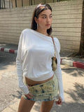 Stylish casual long sleeve top with fitted waistline