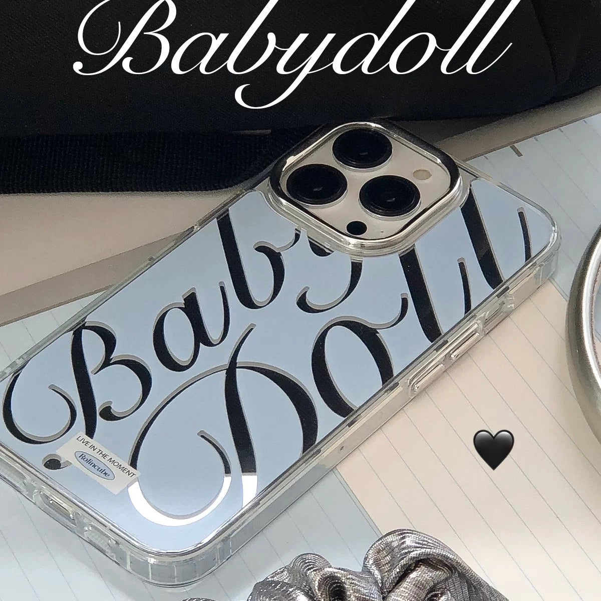 Soft Silicone Blue Mirror iPhone Case with Fashionable Look