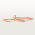 Designer rose bracelet from AGCW with crystal details and shine