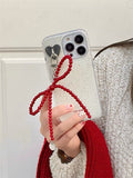 Close-up of the 3D bow, emphasizing the intricate detailing and soft texture.