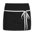 Low waist fairycore mini skirt in black