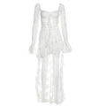 Dreamy black fairycore dress for cottagecore and vintage outfits