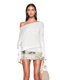 One shoulder crop top for modern fashion look
