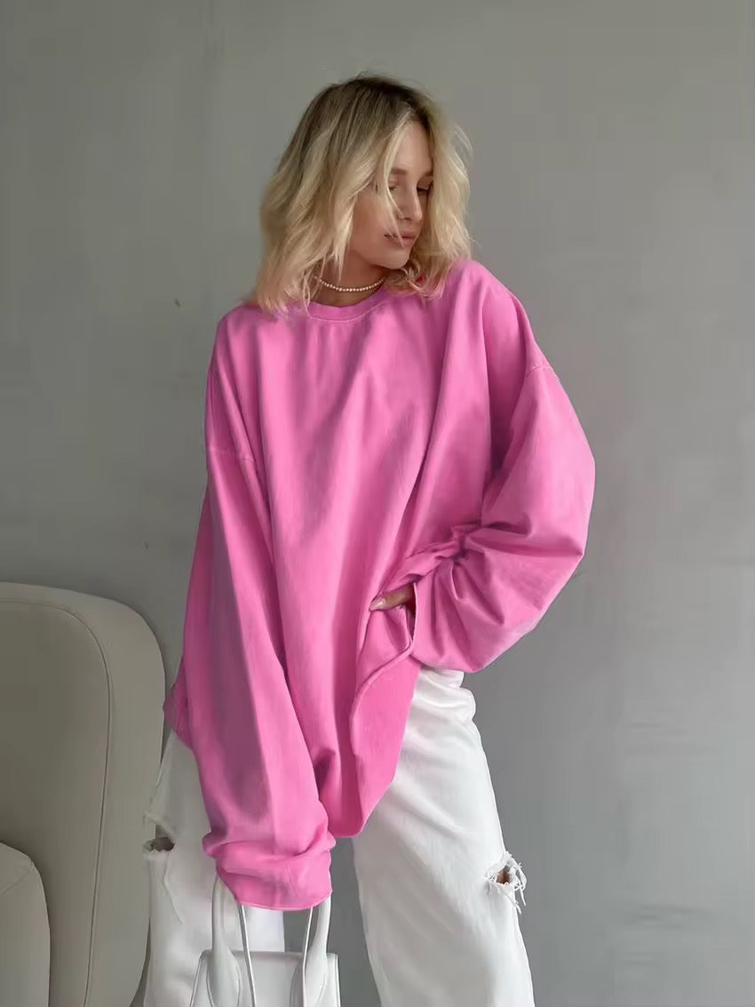 Pastel aesthetic Korean fashion top for women