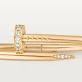 Sparkling gold nail bracelet for women, designer look and shine