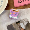 Pastoral flower mug hair claw for girls and women