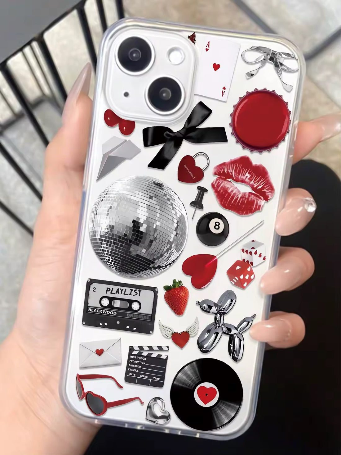 Dark Academia-Inspired iPhone Case with Minimalist Style