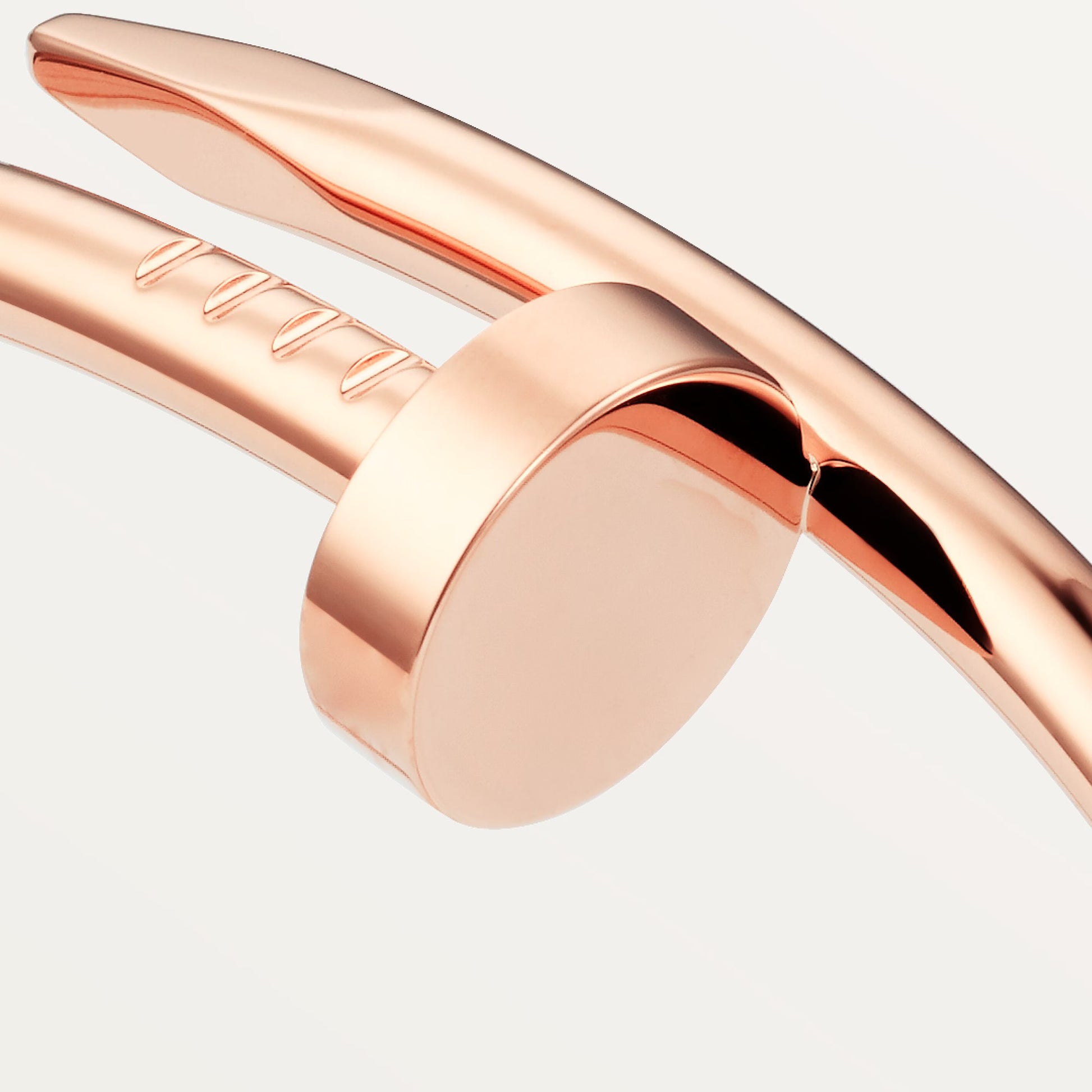 Classic rose nail bracelet, 8.2 inches, perfect for gifting