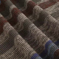 Aesthetic casual knitwear with retro stripes for women