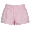 Wide-leg summer shorts in Y2K striped design for women