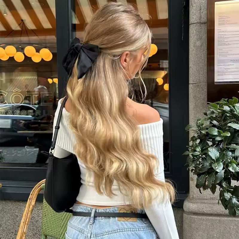 Elegant off shoulder ribbed knit top for women